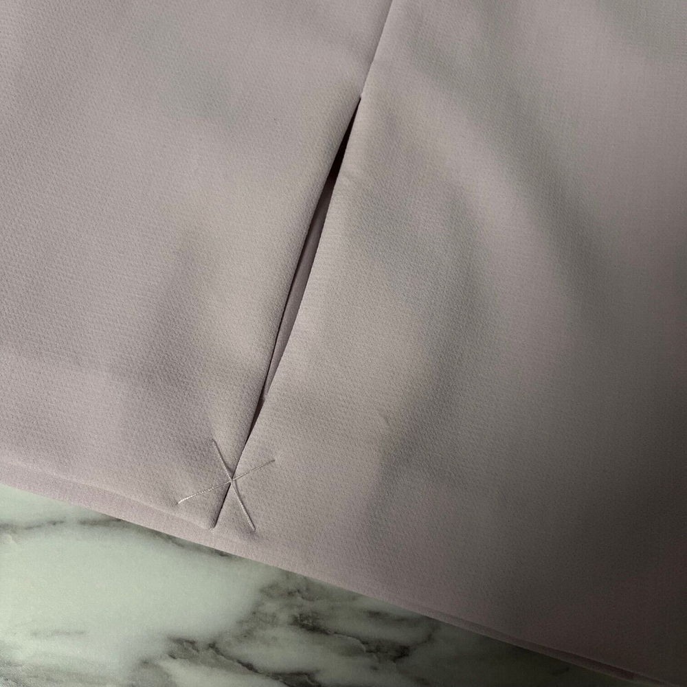 White House Black Market Blush Pink Comfort Stretch Pencil Skirt Size 14 NWT - Picture 3 of 5